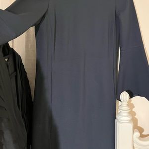 Lafayette 148 New York Dark navy blue dress. Stretchable only worn once!